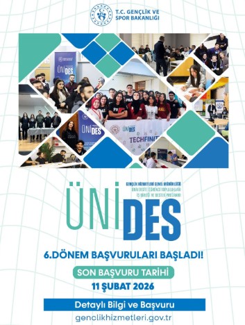 ÜNİDES’te 6. Dönem Başvuruları Başladı