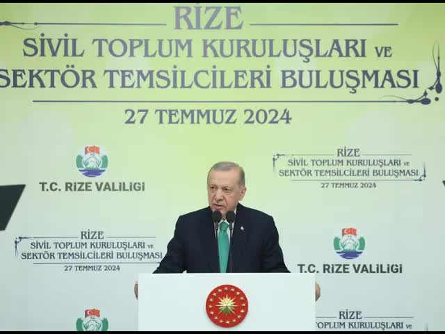 Erdoğan: Türkiye, İnsanlığın Vicdanı Olmaya Devam Ediyor