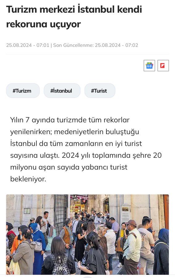 Turizmde Rekor Seviyeler: Sektör Temsilcilerindeki Belirsizlik Artıyor