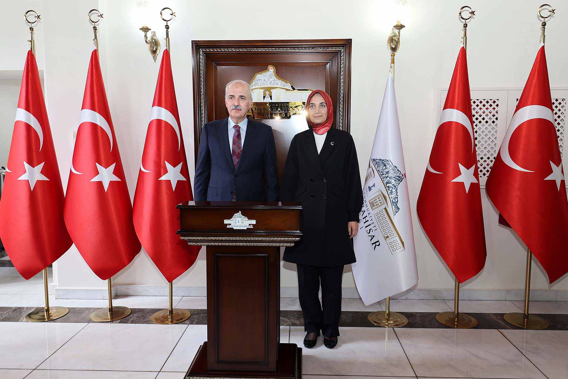 TBMM Başkanı Numan Kurtulmuş Afyonkarahisar'da Ziyaretlerde Bulundu