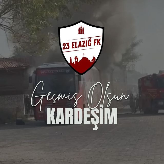 Kuşadası Spor Kulübü'nden Elazığ FK'ya Geçmiş Olsun Mesajı