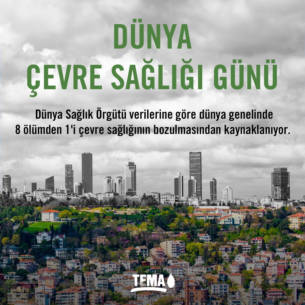 Dünya Çevre Sağlığı Günü'nde 2023 Teması: İklim Değişikliği ve Dirençli Toplumlar