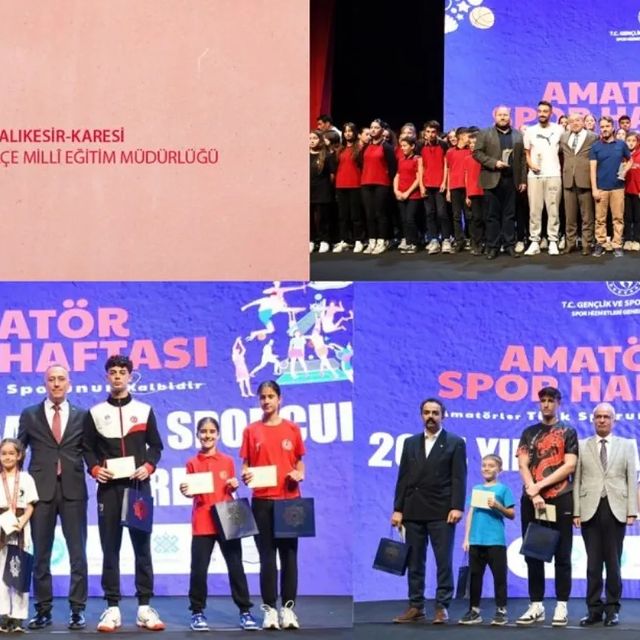 Amatör Spor Haftası Etkinlikleri İlçede Coşkuyla Gerçekleşti