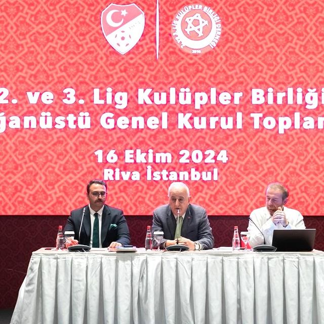 Türkiye 3. Lig Kulüpler Birliği Derneği'nden Yeni Başkan Seçildi