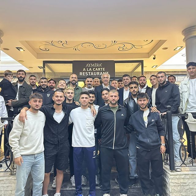 Aydınspor Futbol A Takımı Aymira Hotel'de Bir Araya Geldi