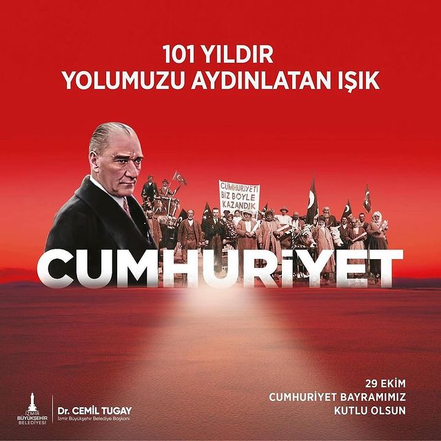 Cumhuriyetin 100. yılı coşkuyla kutlanıyor