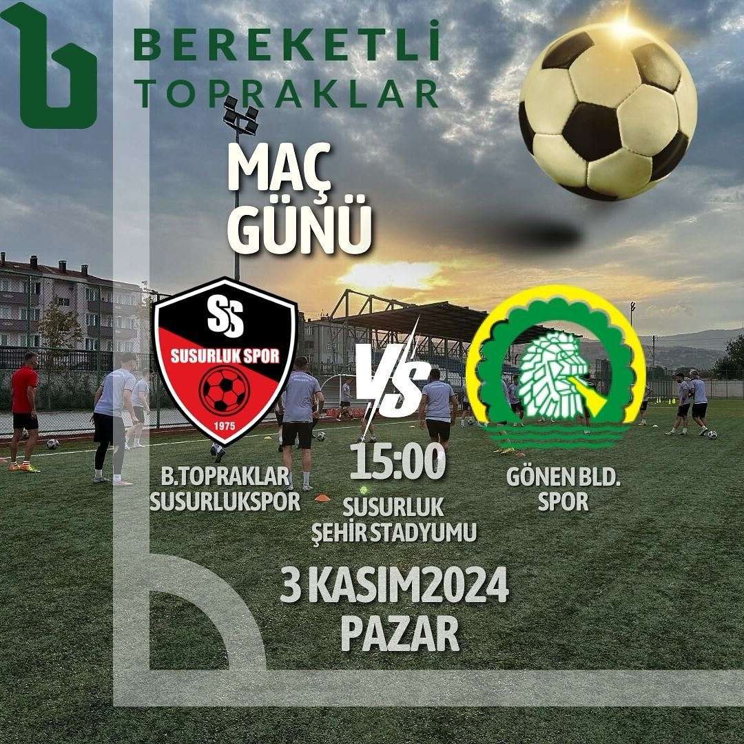 Bereketli Topraklar Susurlukspor'un Gönen Belediyespor Maçı Önemli Bir Virajı Temsil Ediyor