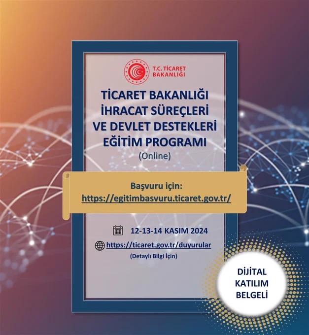 Ticaret Bakanlığı’ndan Ücretsiz Eğitim Fırsatı