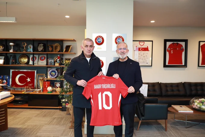 TFF Başkanı İbrahim Hacıosmanoğlu Bir Ziyaret Gerçekleştirdi