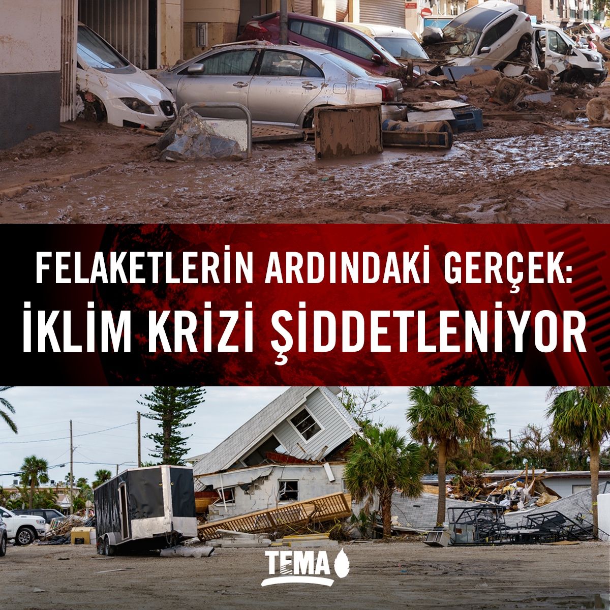 Dünya Genelinde İklim Değişikliğiyle Bağlantılı Doğal Felaketler Yaşandı