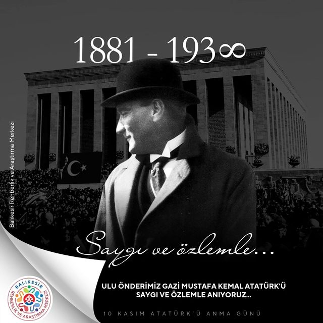 Atatürk'ün Aramızdan Ayrılışının 86. Yıl Dönümü