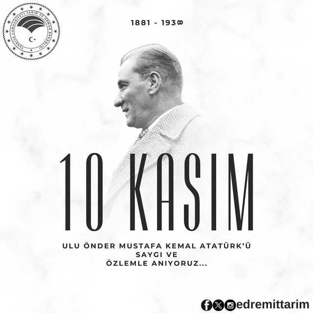 Anma Etkinlikleriyle Mustafa Kemal Atatürk'ün Ölüm Yıl Dönümü Anılıyor