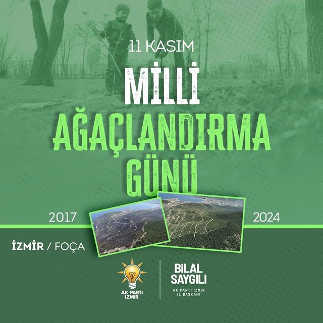 11 Kasım Millî Ağaçlandırma Günü