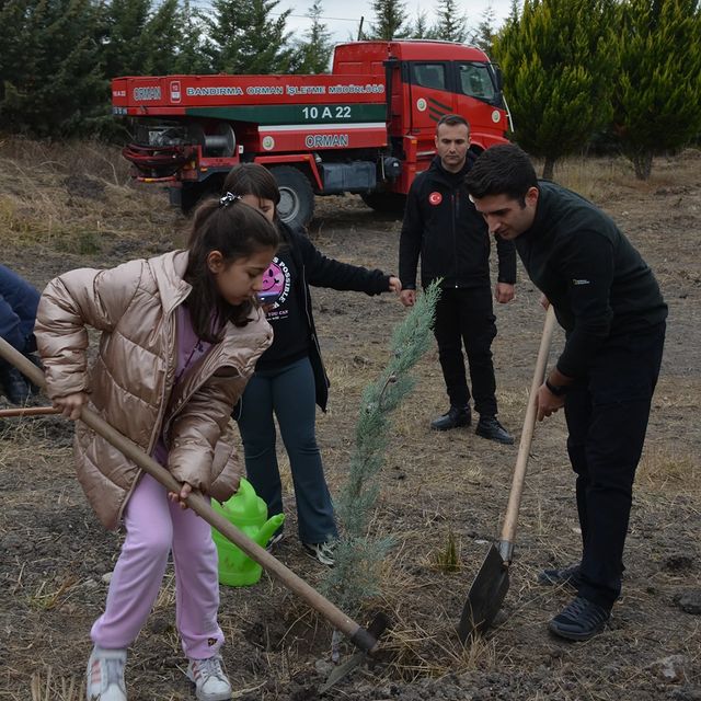 11 Kasım Milli Ağaçlandırma Günü Coşkuyla Kutlandı