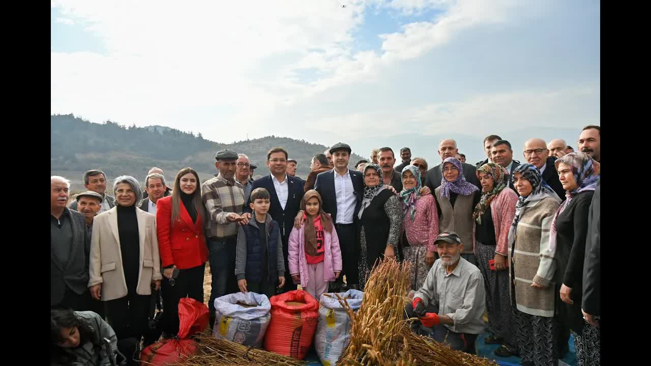 Balıkesir Büyükşehir Belediyesi Sındırgı'da Susam Alımına Başladı