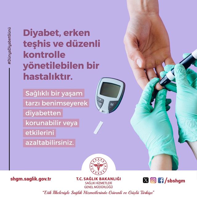 Diyabetin Yönetimi ve Önemi Vurgulanıyor