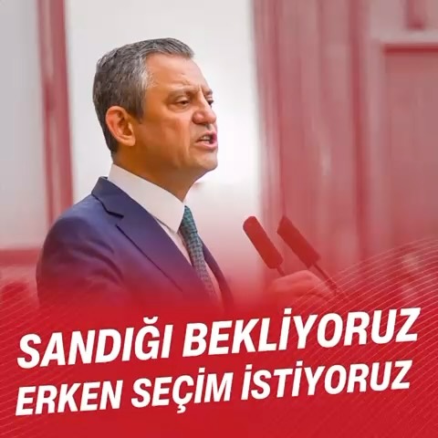 CHP Genel Başkanı Özgür Özel'den Halkla Buluşma Açıklaması