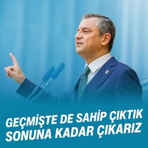 CHP Genel Başkanı Özgür Özel'den Görevden Alınan Subaylar İçin Güçlü Destek