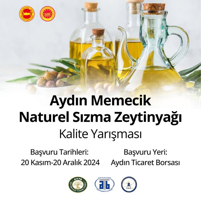 Aydın Memecik Naturel Sızma Zeytinyağı Kalite Yarışması