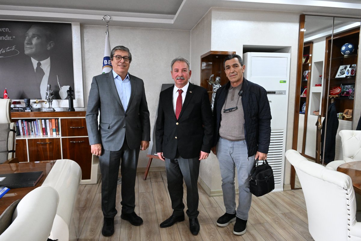 Salihli Belediyesi, Agrobest İnsan Kaynakları Direktörü Hüseyin Pakdoğan ve İdari İşler Yöneticisi Melkani Şengil'i Ağırladı