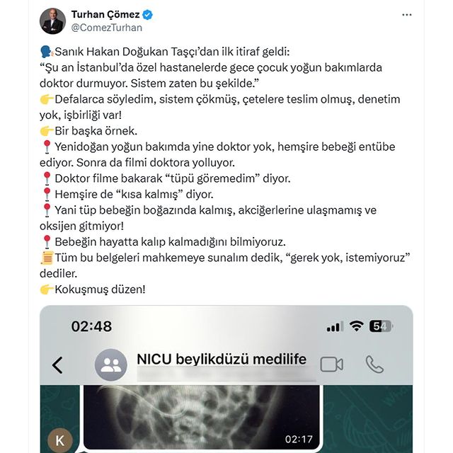 Hakan Doğukan Taşçı'nın Sağlık Sistemi Hakkında İtirafları