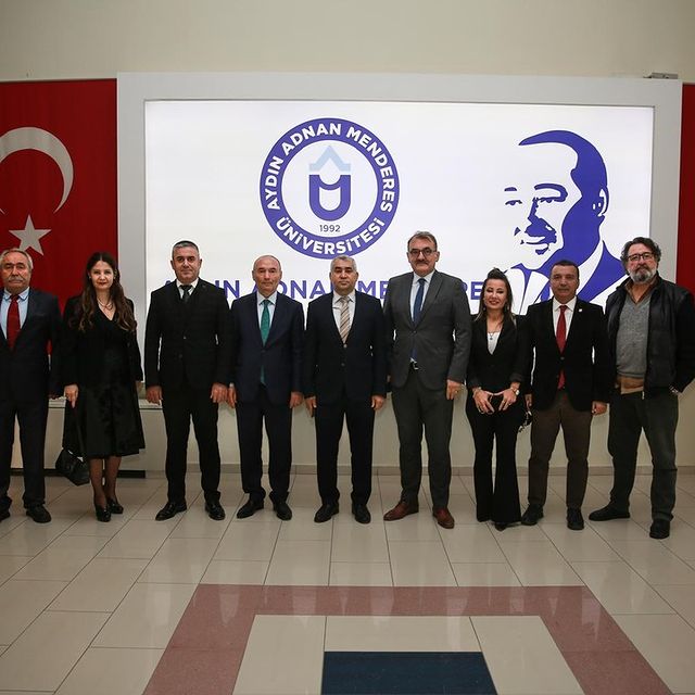 Yargıtay Başkanı ve Medya Temsilcileri Adnan Menderes Üniversitesi Rektörü'nü Ziyaret Etti