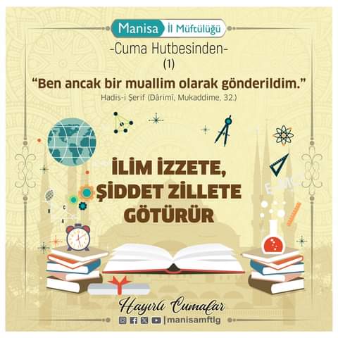 Manisa İl Müftülüğü Topluma Bilgi ve İlim Önemini Anlattı