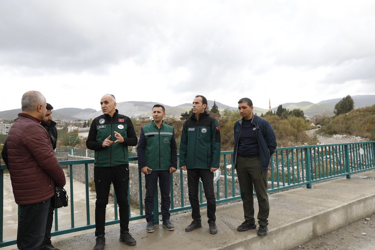 Bölge Müdürü Birol Çınar, Söke Çayı üzerindeki çalışmaları inceledi