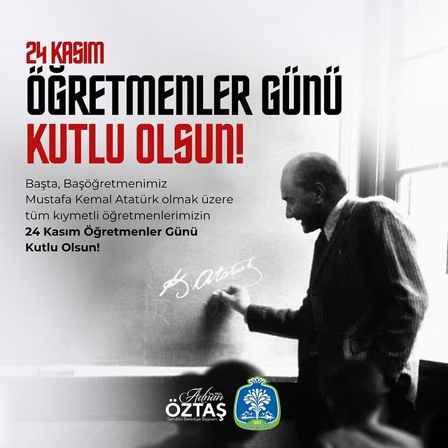 Sandıklı Belediye Başkanı Adnan Öztaş'tan Öğretmenler Günü Mesajı