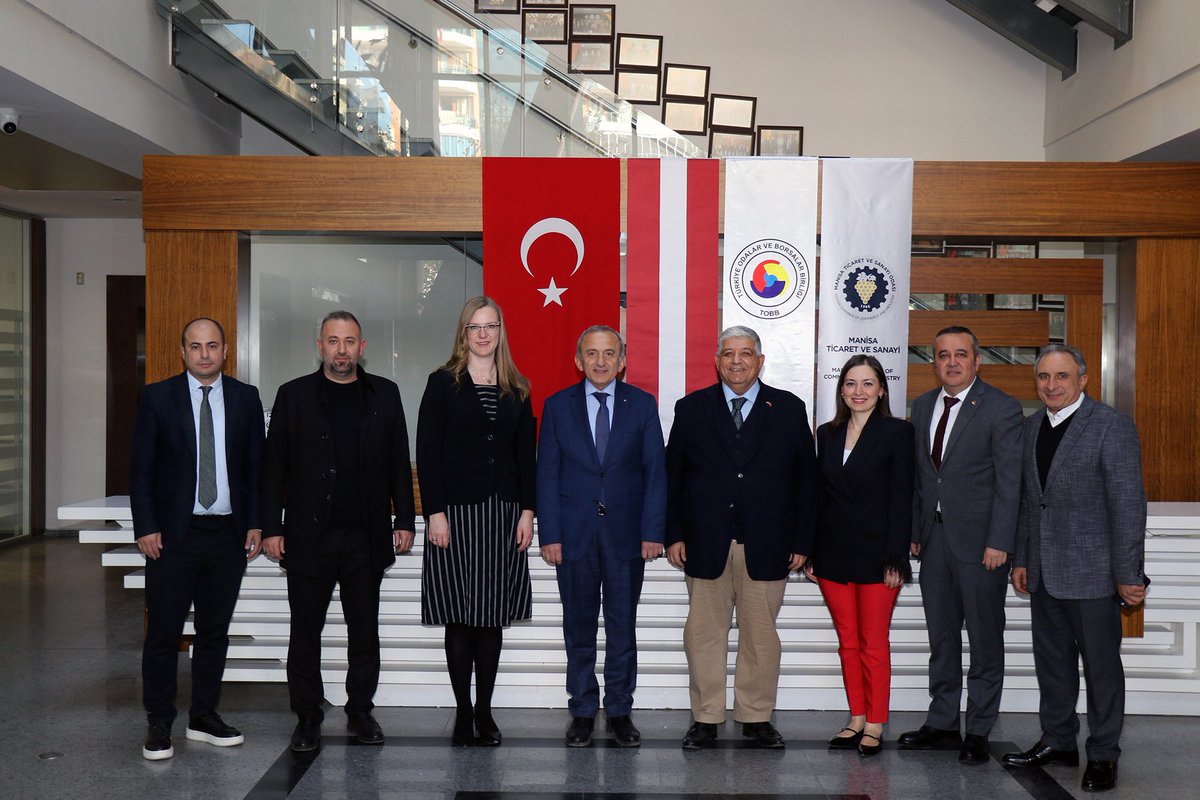 Manisa Ticaret ve Sanayi Odası, Letonya Yatırım ve Kalkınma Ajansı Yatırım Tanıtım Bölümü Başkanı ile Yatırım Fırsatlarını Görüştü