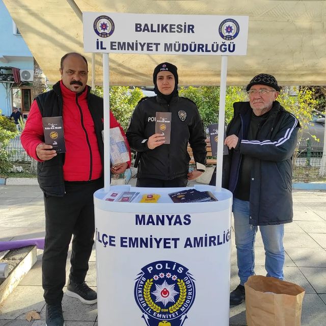 Manyas'ta Kadına Yönelik Şiddetle Mücadele Etkinliği Gerçekleştirildi