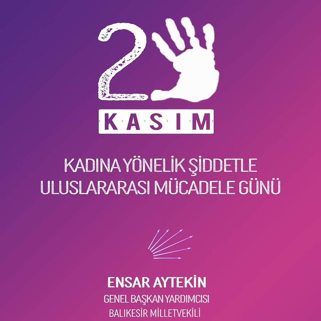 Kadına Yönelik Şiddete Karşı Duruşunun Vurgulandığı Özel Gün