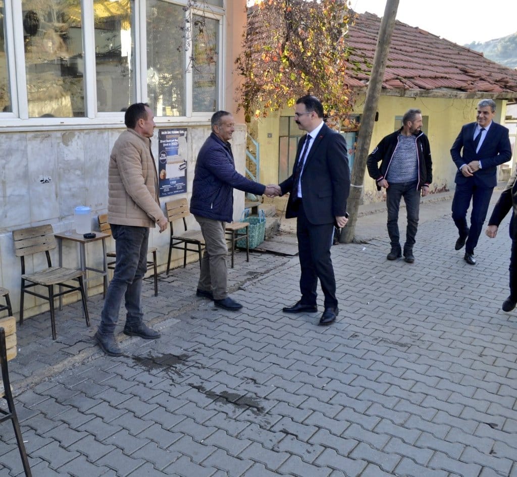 Kaymakam Ali Ekber Ateş, Demirhan Mahallesi'ni Ziyaret Etti