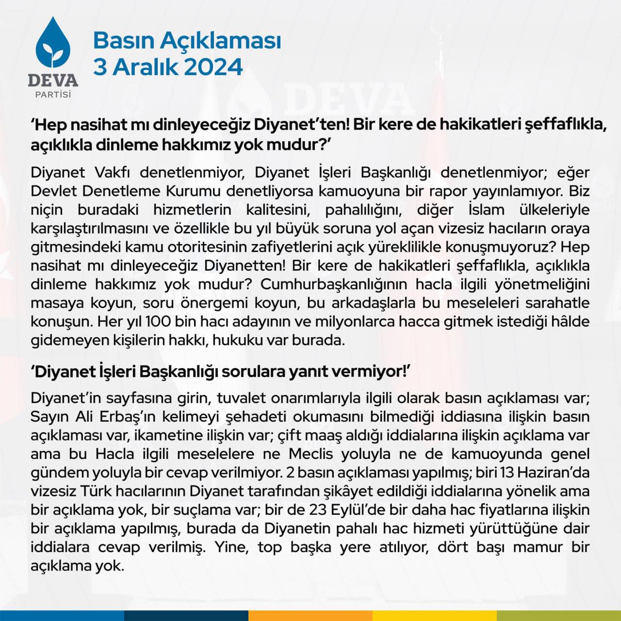 Hac Hizmetlerinde Denetim Eksikliği ve Şeffaflık Tartışmaları