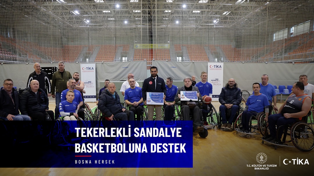 Bosna-Hersek’te Tekerlekli Sandalye Basketbol Kulübü Güçlendirildi