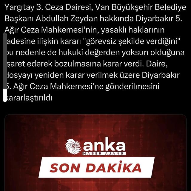 Yargıtay Memnu Hak Kararını Bozdu