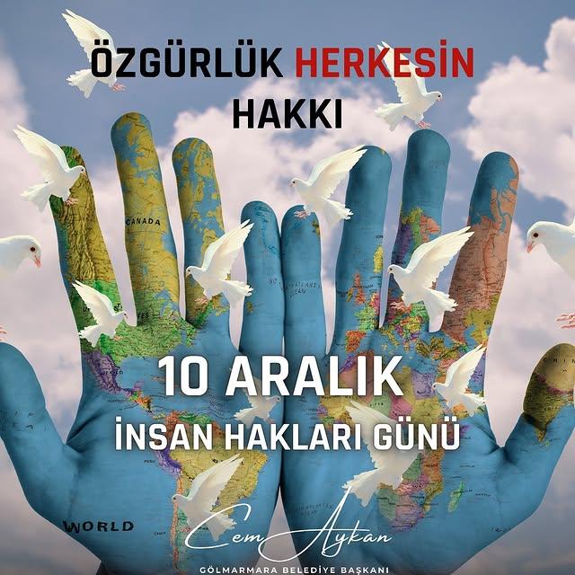 10 Aralık Dünya İnsan Hakları Günü: İnsanların Eşit Haklara Sahip Olduğunun Vurgulanması