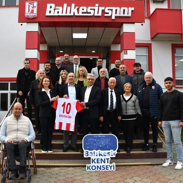 Balıkesirspor’a Destek Ziyareti