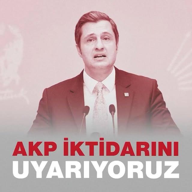 CHP Milletvekili Deniz Yücel: 