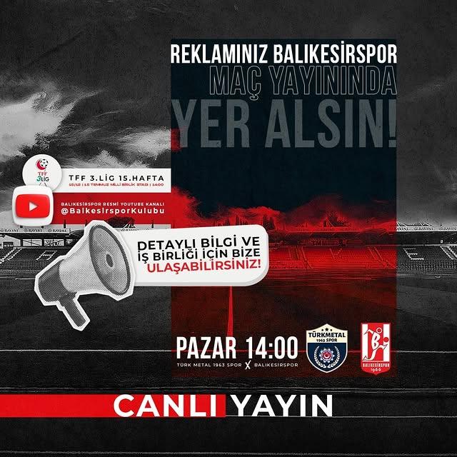 Balıkesirspor, Şampiyonluk İçin Destek Arıyor