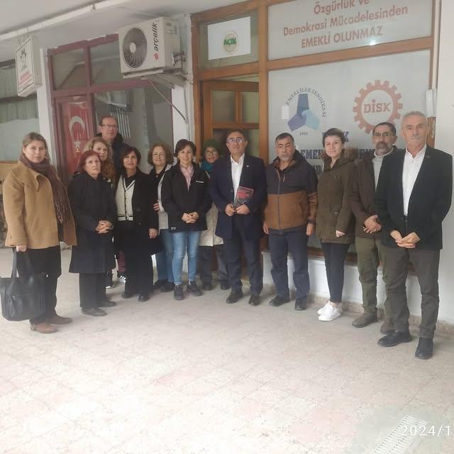 CHP Bandırma İlçe Yönetimi Emekli Vatandaşların Sorunlarını Dinledi