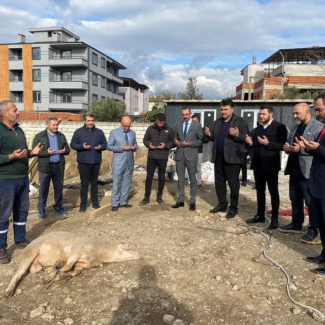 Havran'da Okul İnşaatı Yeniden Başladı