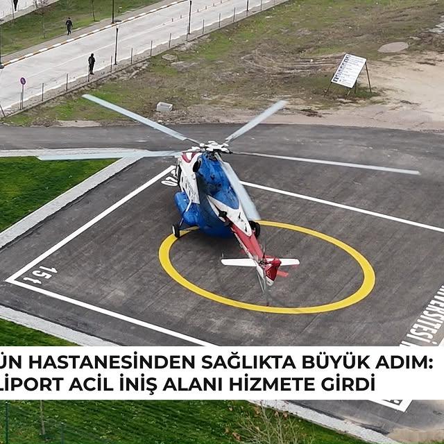 Balıkesir Üniversitesi Hastanesi, Heliport Acil İniş Alanı’nı Faaliyete Geçirdi