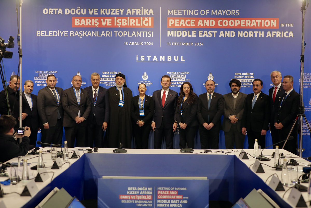 İstanbul'da Düzenlenen Toplantıyla Ortadoğu ve Kuzey Afrika'daki Şehirler Arasında Dayanışma ve İşbirliği