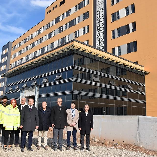 Aydın Şehir Hastanesi İnşaatı Yerinde Değerlendirildi