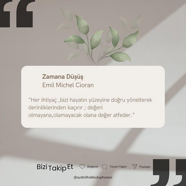 Emil Michel Cioran'ın 