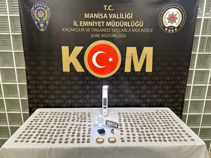 Manisa İl Emniyet Müdürlüğünden Tarihi Eser Kaçakçılığı Operasyonu!