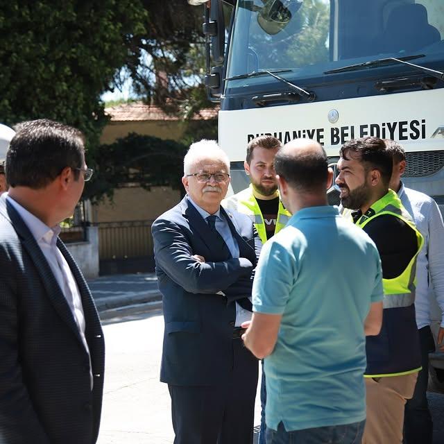 Burhaniye Belediyesi Altyapı Çalışmalarına Devam Ediyor