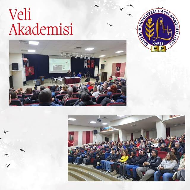 Okulumuzda Veli Akademisi Programı Düzenlendi