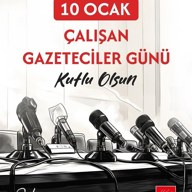 On Ocak'ta Gazeteciler Günü Kutlanıyor